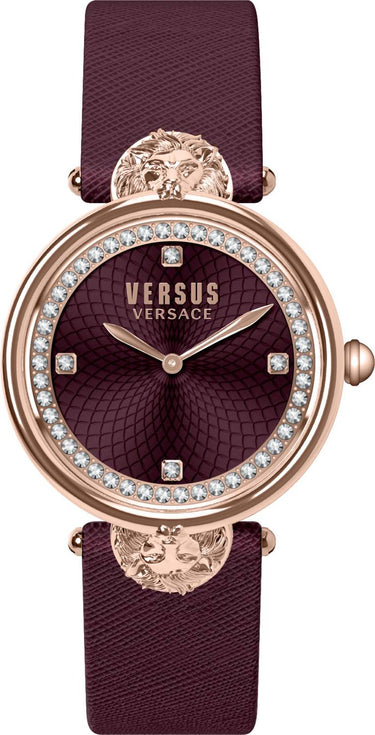 Versus by Versace Damen Armbanduhr Victoria Harbour 34 mm Armband Leder VSP333421